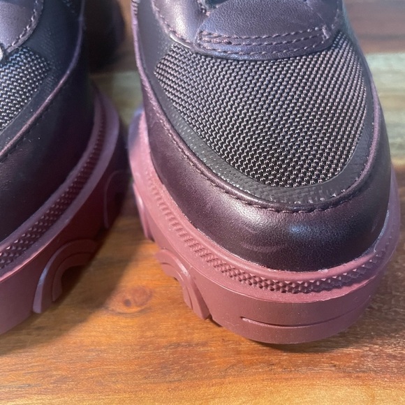 Sorel Brex Heel Lace Boot, Waterproof, Rainboot, Berry, Sz. 5.5 - Picture 15 of 16